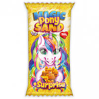 Кинетический песок Magic Pony Sand Danko Toys MPS-01 рус 150 г Желтый GL, код: 7669567
