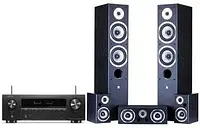 Домашній кінотеатр Denon AVR-X1700H + Wilson Movix 5.0 CZARNY