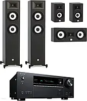 Домашній кінотеатр ONKYO TX-NR6100 CZARNY + JBL STAGE A180/A125C/A120