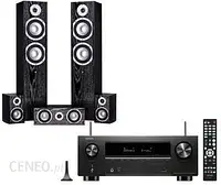 Домашній кінотеатр Denon Kino domowe AVR-X2800H + WILSON Estrada Czarny