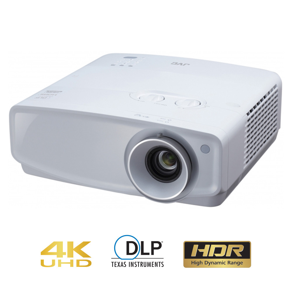 Кінотеатральний DLP проєктор 4K JVC LX-UH1 White (art.235732)