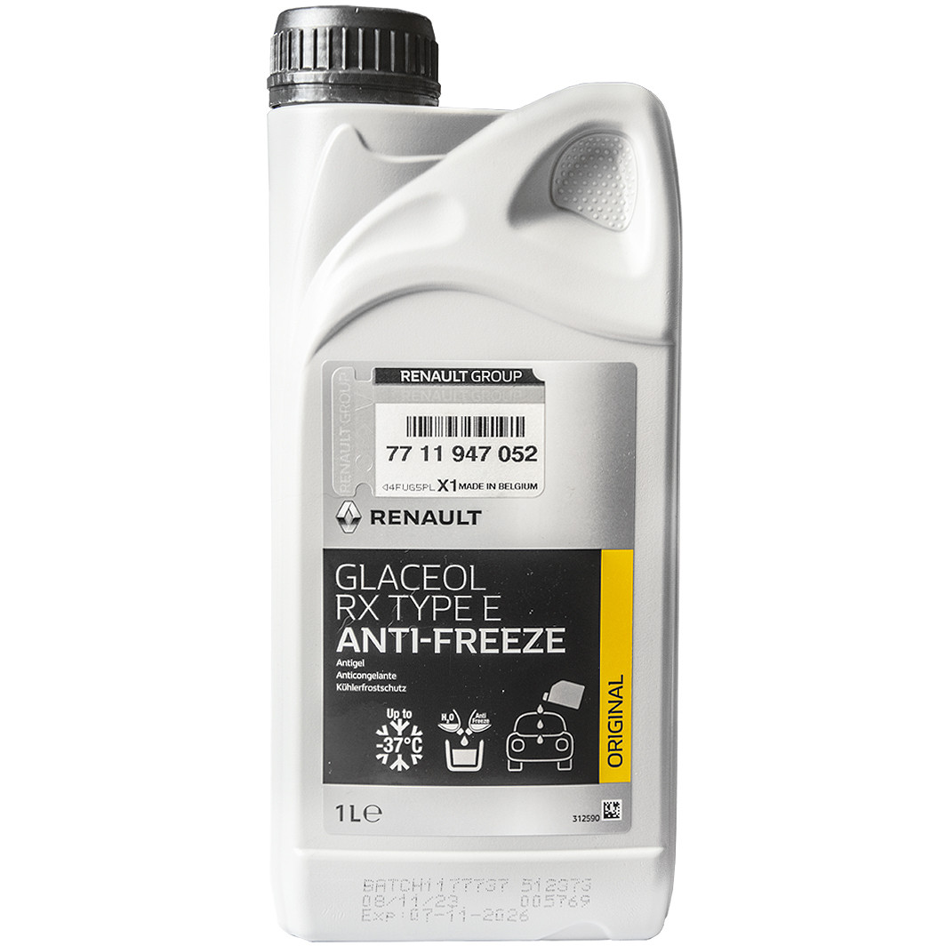 Renault Glaceol RX Type E синій, 1 л (7711947052) концентрат антифризу, фото 1