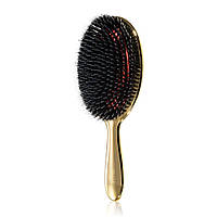 Щетка JANEKE Gold Hairbrush с натуральной щетиной кабана и нейлоном XL