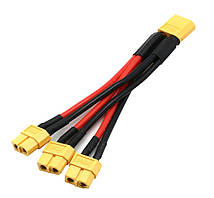 XT60 паралельний з'єднувач 1 тато - 3 мами