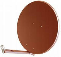 Televes Antena Satelitarna 790513 Aluminiowa 0,8m 80 cm Al Ceglana Czerwona
