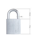 Замок навісний MUL-T-LOCK G47 MTL 400 4867 26.5мм 8мм, фото 5