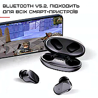 Беспроводные наушники earpods с чипом JL Sainyer А68 Tws наушники для телефона Чёрные MBB