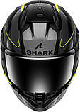 Мотошолом Shark D-Skwal 3 Sizler Black Anthracite Yellow, фото 4