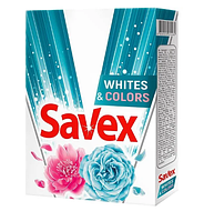 Стиральный порошок Savex Whites Colors автомат 400г Облегчает процесс глажки