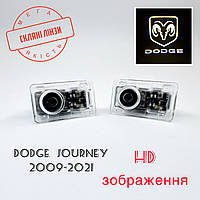 Логотип подсветка двери Додж Lazer door logo light dodge Линза стекло HD изображение, PREMIUM