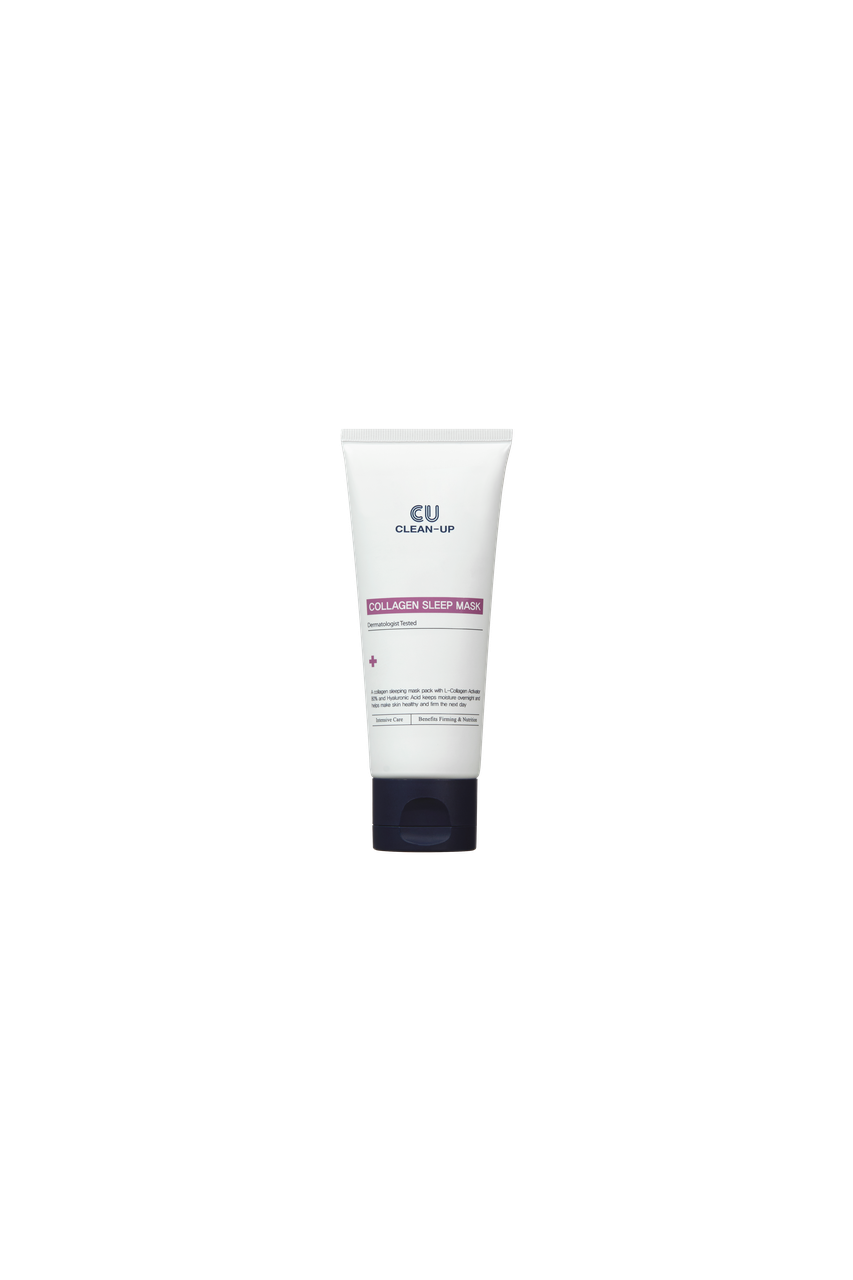 Нічна омолоджуюча маска з колагеном CU Skin Clean-Up Collagen Sleep Mask