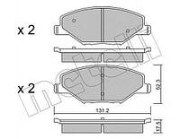 Тормозные колодки Metelli 22-1006-0 Skoda Fabia, Rapid; Volkswagen Polo 6RU698151, 6RU698151A