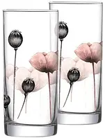 Набор стаканов высоких 270мл 6шт Angelique Rose Luminarc Q6104