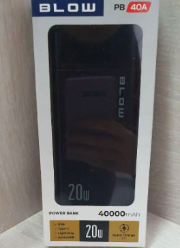 Повербанк универсальный power bank 40000 mAh Переносная зарядка для телефона Внешний аккумулятор PB40A BIN - фото 9 - id-p2207977327