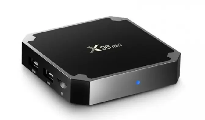 ТВ-приставка X96 mini (2/16 ГБ) 4-ядерная на Android, Тv box 2/16 Smart tv box андроид BIN - фото 2 - id-p2207980097
