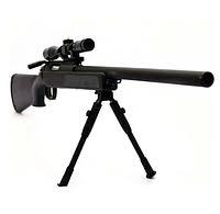 Реалистичная снайперская винтовка ZM 51G CYNA оружие на пластиковых пульках 6мм, игрушечное. BIN - фото 6 - id-p2207977667