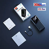 Павербанк с быстрой зарядкой внешний аккумулятор powerbank joyroom переносное зарядное для телефона 30000 mah