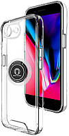 Силиконовый чехол Space Ring iPhone SE 2 (2020) (прозрачный)