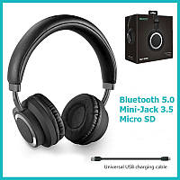 Повнорозмірні навушники з мікрофоном SD-1005 бездротова блютуз гарнітура-навушники для музики накладні BIN