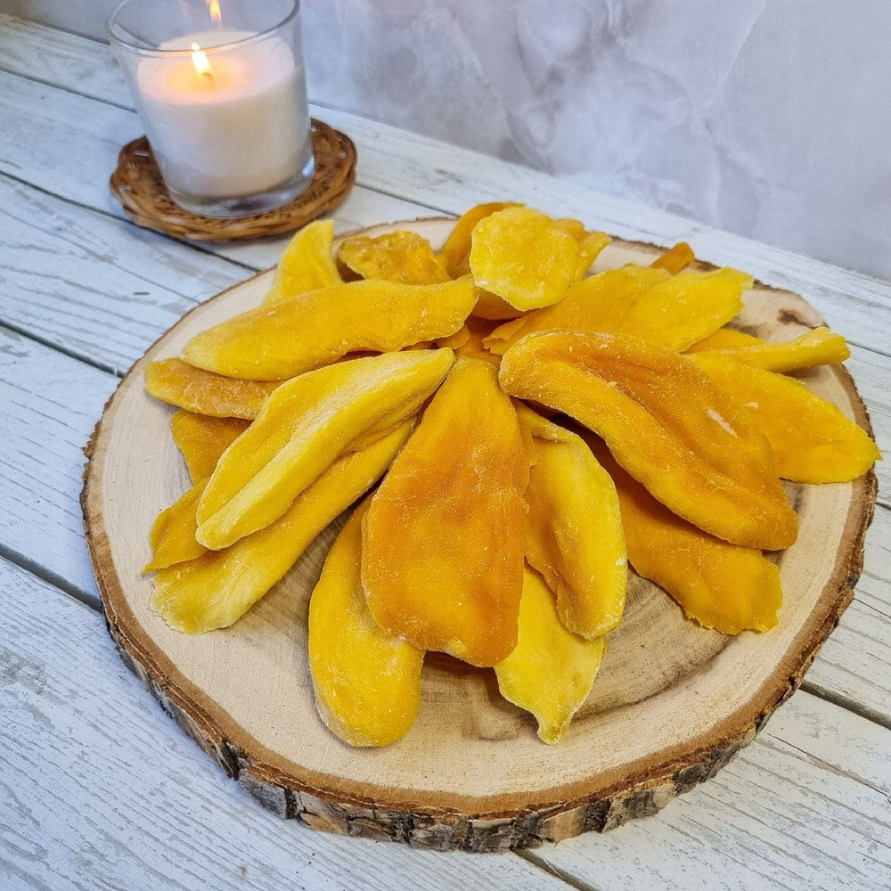 Сушеный манго без сахара в упаковке 500 грамм Сухофрукты натуральные без сахараBIN - фото 4 - id-p2207985512