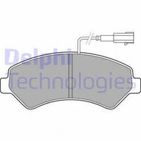 Тормозные колодки Delphi LP2492 Peugeot Boxer; Fiat Ducato; Citroen Jumper 77366O22, 77367093, 77367O93