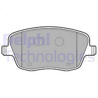 Тормозные колодки Delphi LP1728 Volkswagen Polo, Jetta; Skoda Fabia, Roomster; Seat Ibiza, Cordoba 6Q0698151A,