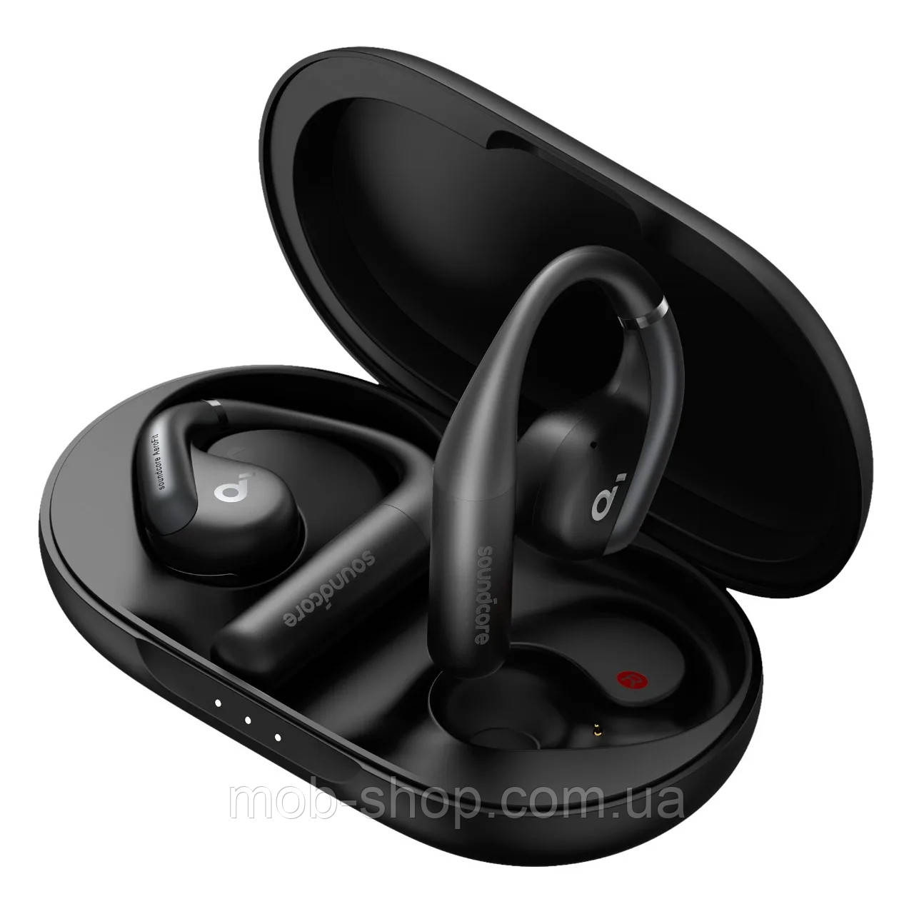 Бездротові навушники Anker Soundcore AeroFit A3872 black блютуз вуха в кейсі для заряджання