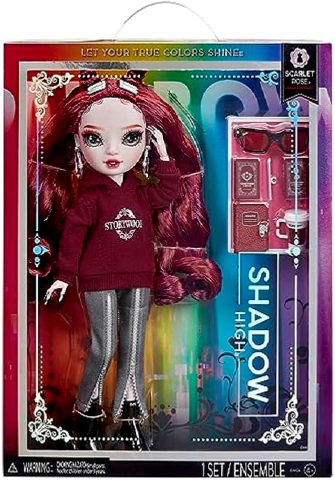 Лялька шарнірна Рейнбоу Хай Скарлет Роуз із серії Шедоу Rainbow High Shadow Scarlett Rose 592785