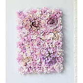Фон із настінної панелі «Квітка», фіолетовий, 60 см X 40 см, Wk05