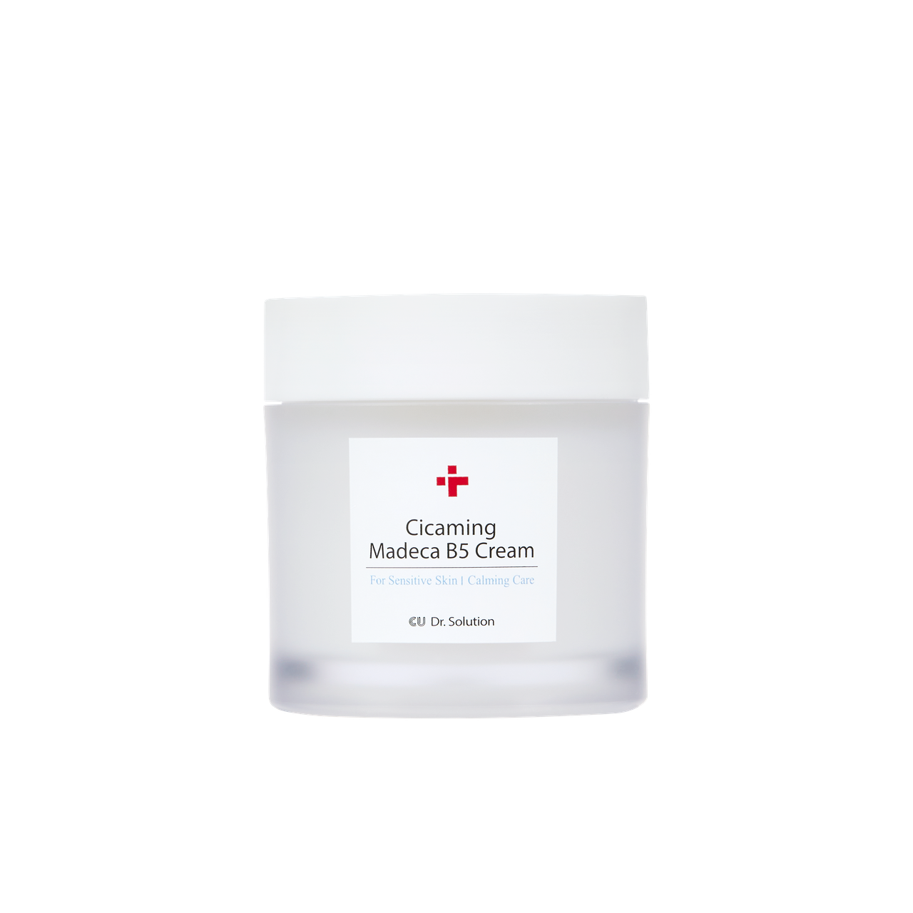Заспокійливий крем з центеллою і пантенолом CU Skin Dr.Solution Cicaming B5 Madeca Cream