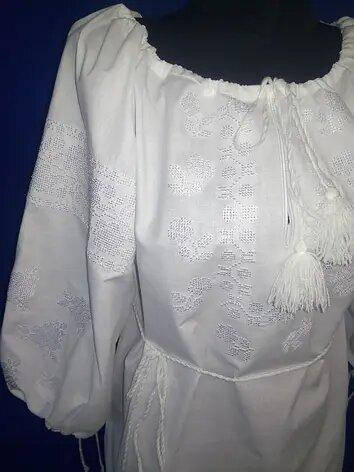 Жіноча вишиванка, штапель, фото 2