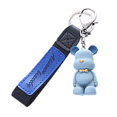 Підвіска-брелок із синім плюшевим ведмедиком Brl49N