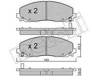 Тормозные колодки Metelli 22-0946-0 Chrysler Voyager; Fiat Freemont 168144163AB, 168144163AC, 168144163AD