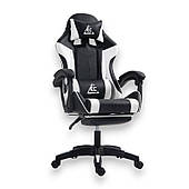Поворотне ігрове крісло з підставкою для ніг Ігровий масажер EC Ko24B