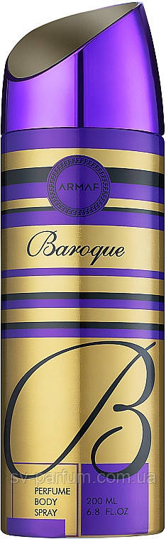 Парфумований дезодорант жіночий Baroque 200ml