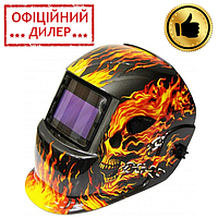 Сварочная маска ТИТАН S777 (Пламя) Маски хамелеон для сварки INT