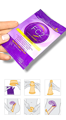 Жіночий презерватив з поліуретану FC2 від венеричних захворювань, Сніду та небажаної вагітності