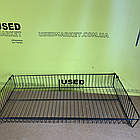 Полиця корзина WIKO глубока з дроту до торгового стелажа, світло сіра, 1000х500х320 вживанам, фото 2