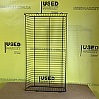 Полиця корзина WIKO глубока з дроту до торгового стелажа, світло сіра, 1000х500х320 вживанам, фото 4