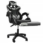 Поворотне ігрове крісло з підставкою для ніг Ec Gaming Ko02Cz