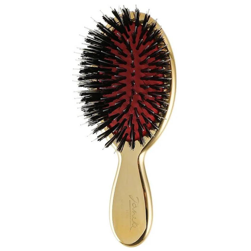 Щітка JANEKE Gold Hairbrush з натуральною щетиною кабана та нейлоном AUSP24M
Щітка JANEKE Gold Hairbrush з натуральною