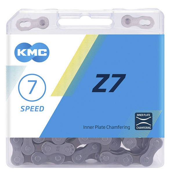 Ланцюг KMC Z7 114 ланок 6-7-8-швид. з замком BZ07GB114
