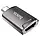 Адаптер HDMI to Type-C Hoco UA19 Metal Gray, фото 2