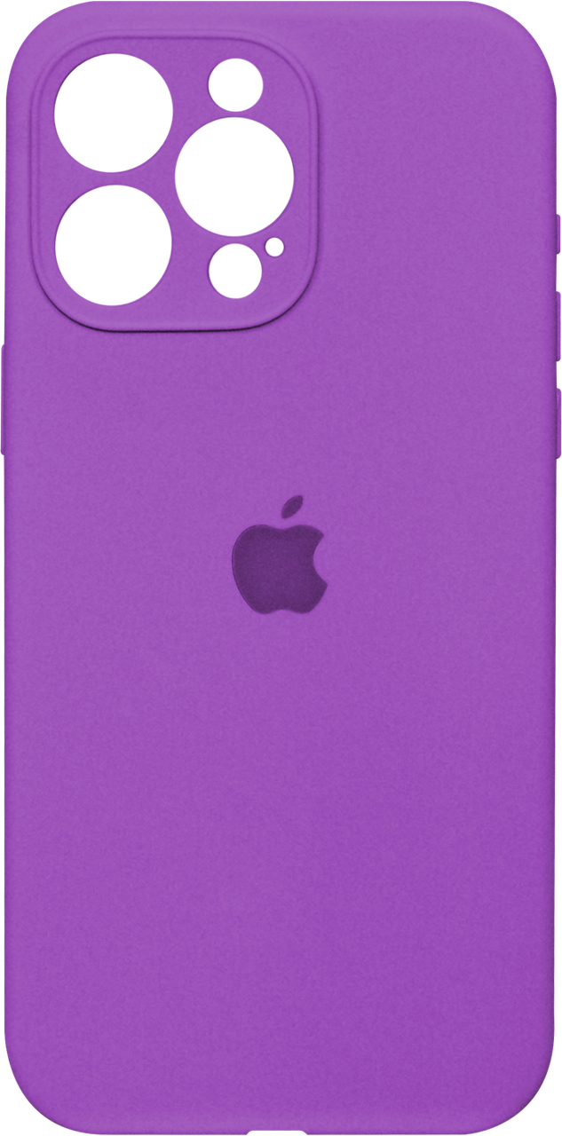 Накладка iPhone 15 Pro Max Full Camera Soft Case Пурпуровий