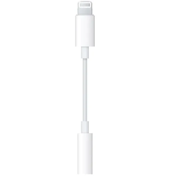 Адаптер Apple Lightning to Headphone Jack 3.5 mm MMX62ZM/A UA, фото 1