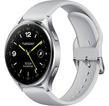 Smart Watch Xiaomi Watch 2 Silver Case With Gray Strap (BHR8034GL) UA, фото 3