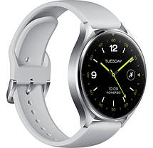 Smart Watch Xiaomi Watch 2 Silver Case With Gray Strap (BHR8034GL) UA, фото 4