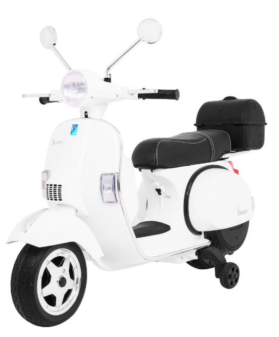 Дитячий електромотоцикл скутер Vespa