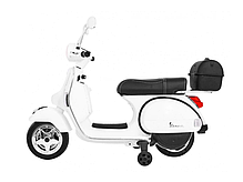 Дитячий електромотоцикл скутер Vespa, фото 6