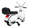 Дитячий електромотоцикл скутер Vespa, фото 8